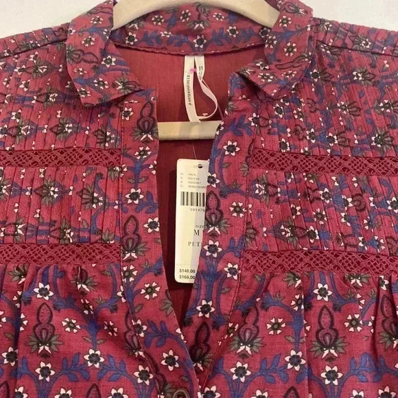 NWT Anthropologie Diyana Tiered Tunic Dress, Size M - Picture 3 of 7